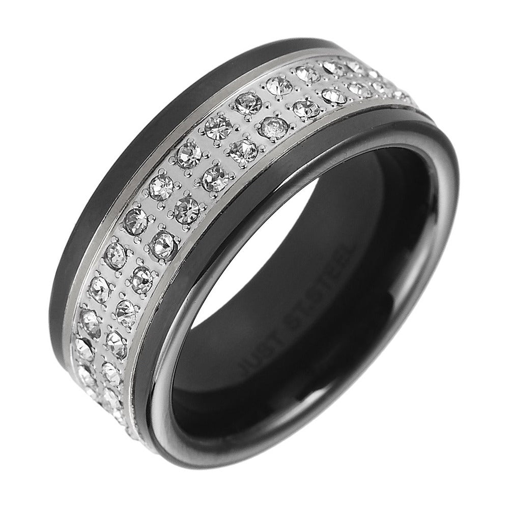 Damen Ring aus Edelstahl