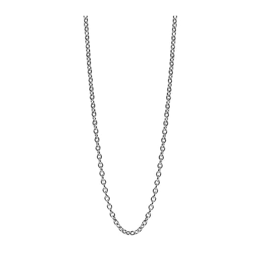 Unisex Halskette – Ankerkette aus 925 Silber 50 cm