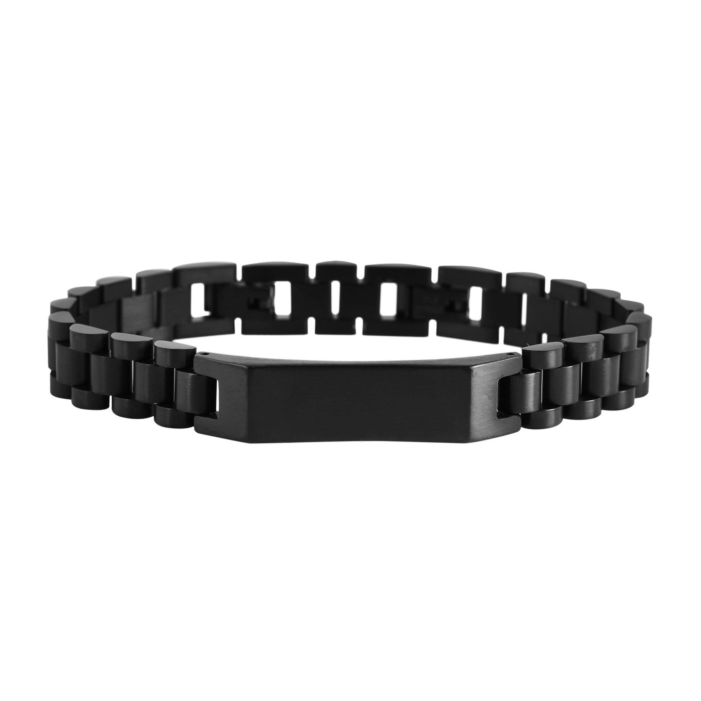 Unisex Armband – Gliederarmband aus Edelstahl 19 cm