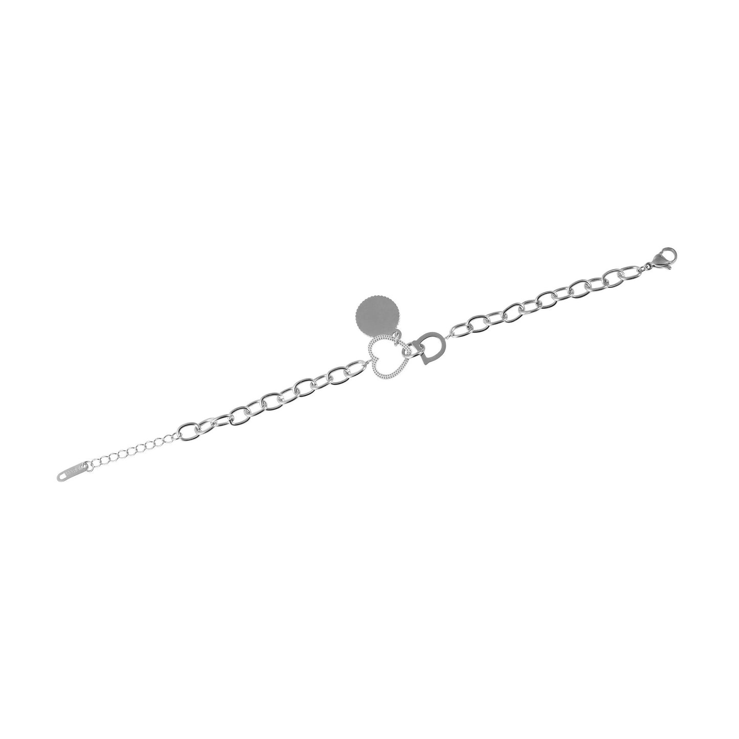 Damen Armband aus Edelstahl 17+3 cm