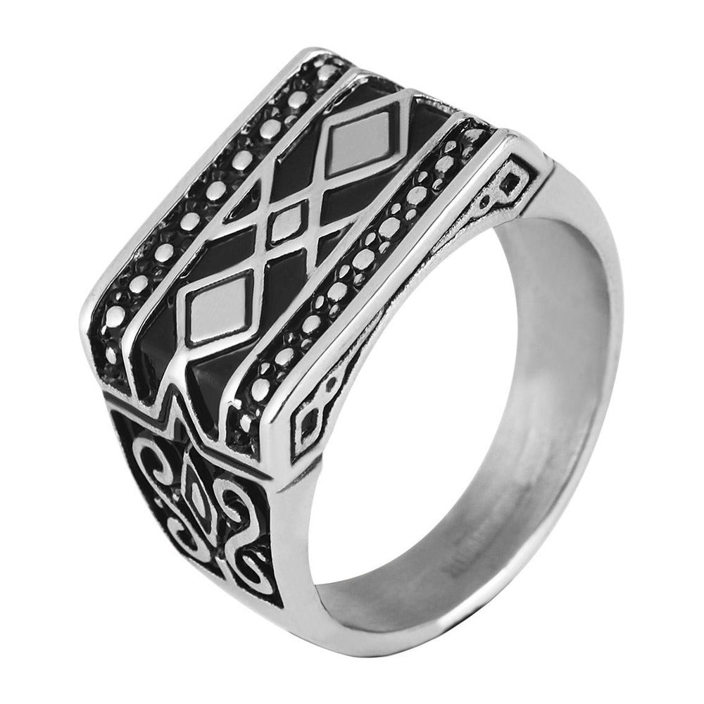Herren Ring aus Edelstahl