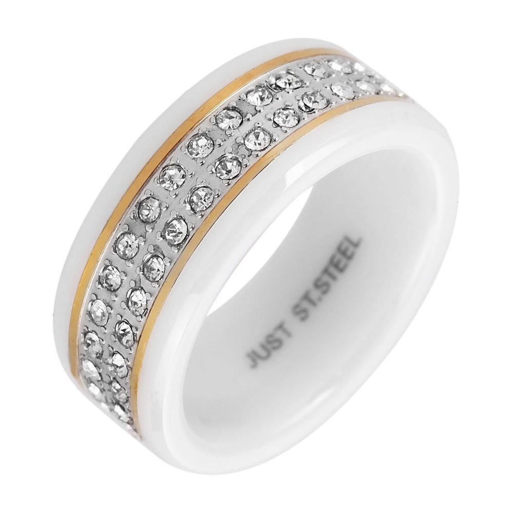 Damen Ring aus Edelstahl
