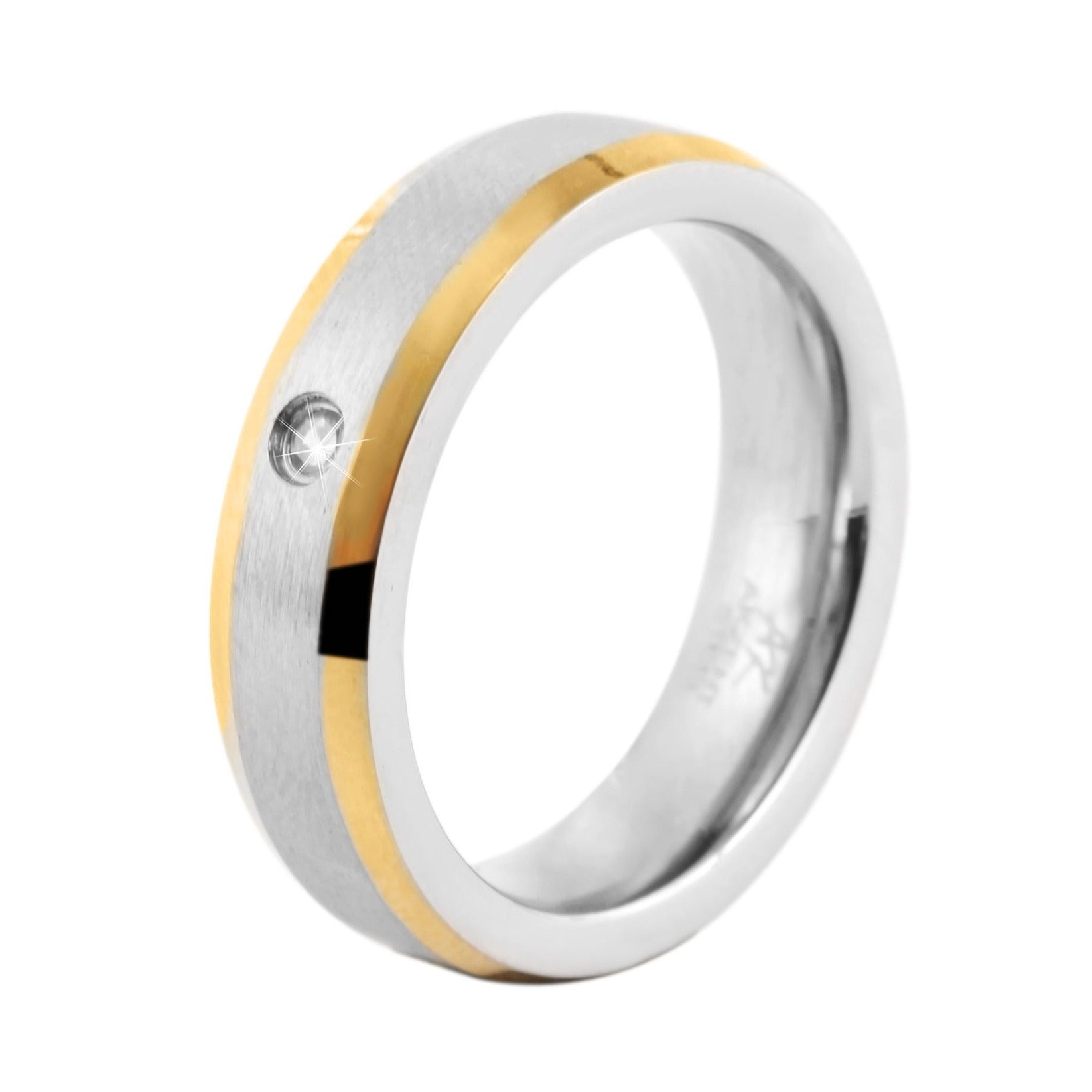 Damen Ring aus Edelstahl