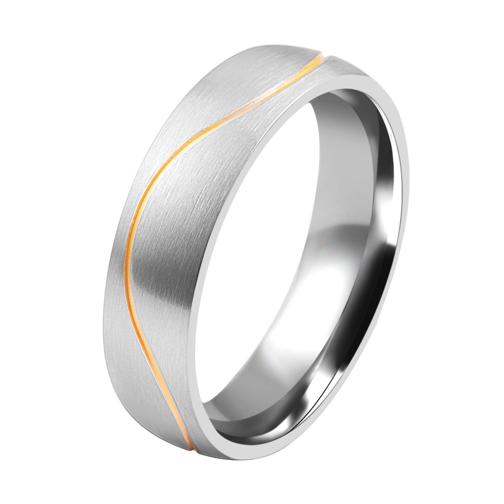 Herren Ring aus Edelstahl