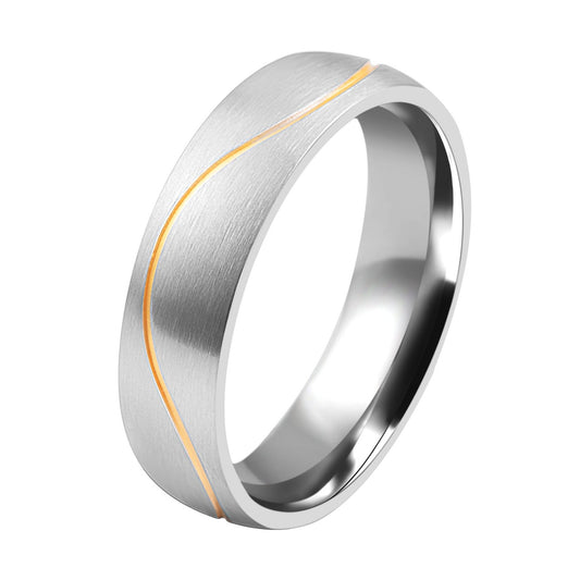 Herren Ring aus Edelstahl