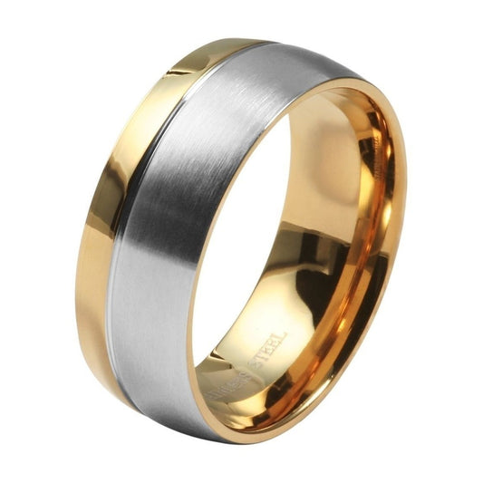 Herren Ring aus Edelstahl