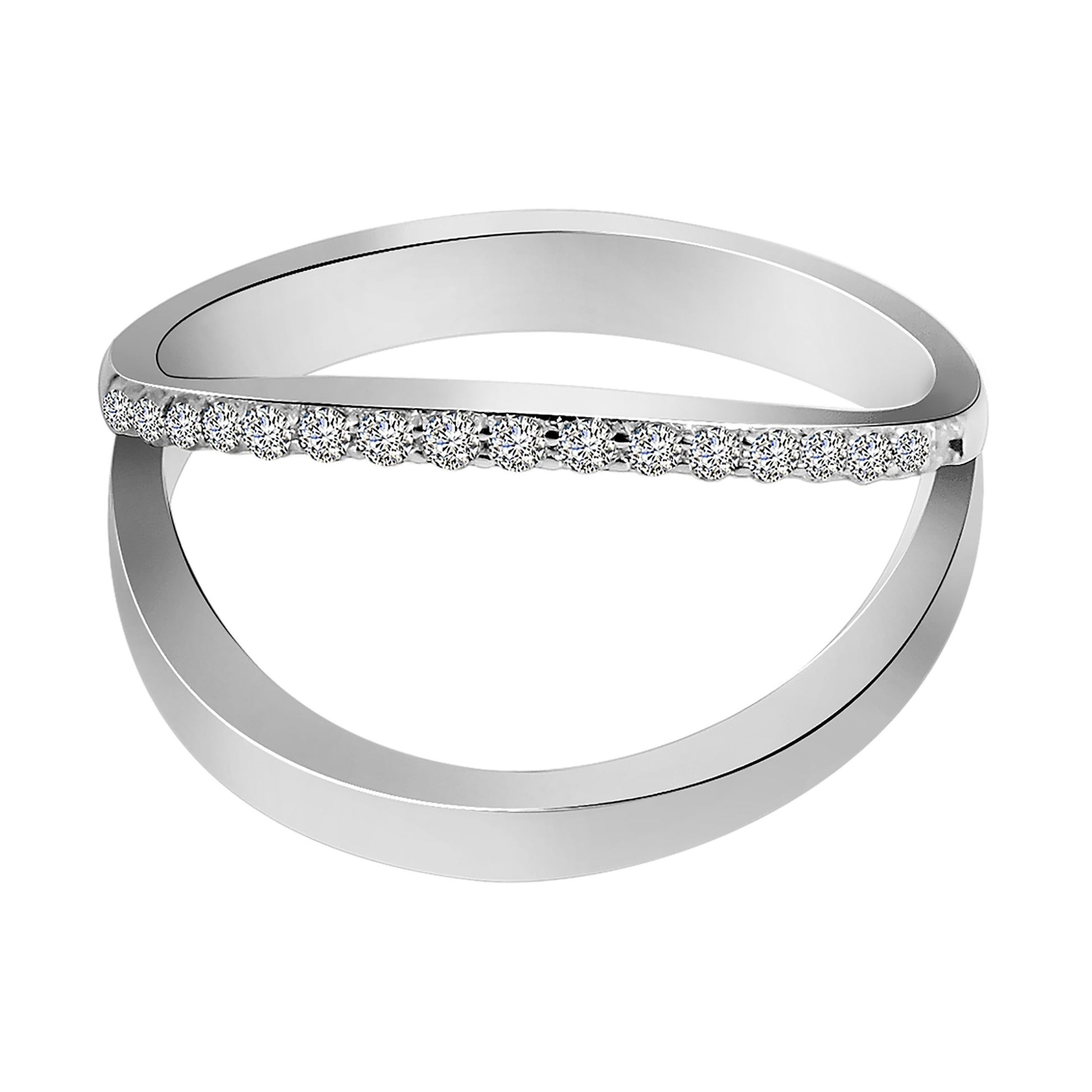 Damen Ring aus 925 Silber mit Zirkonia