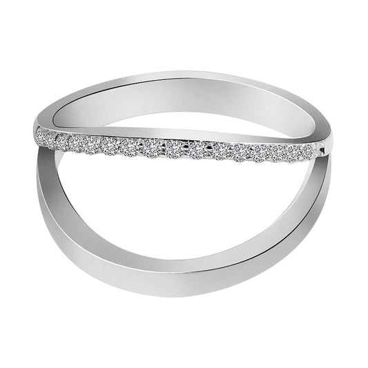 Damen Ring aus 925 Silber mit Zirkonia