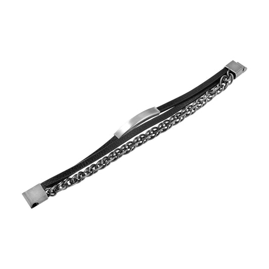 Unisex Armband – Lederarmband aus Leder 19 cm