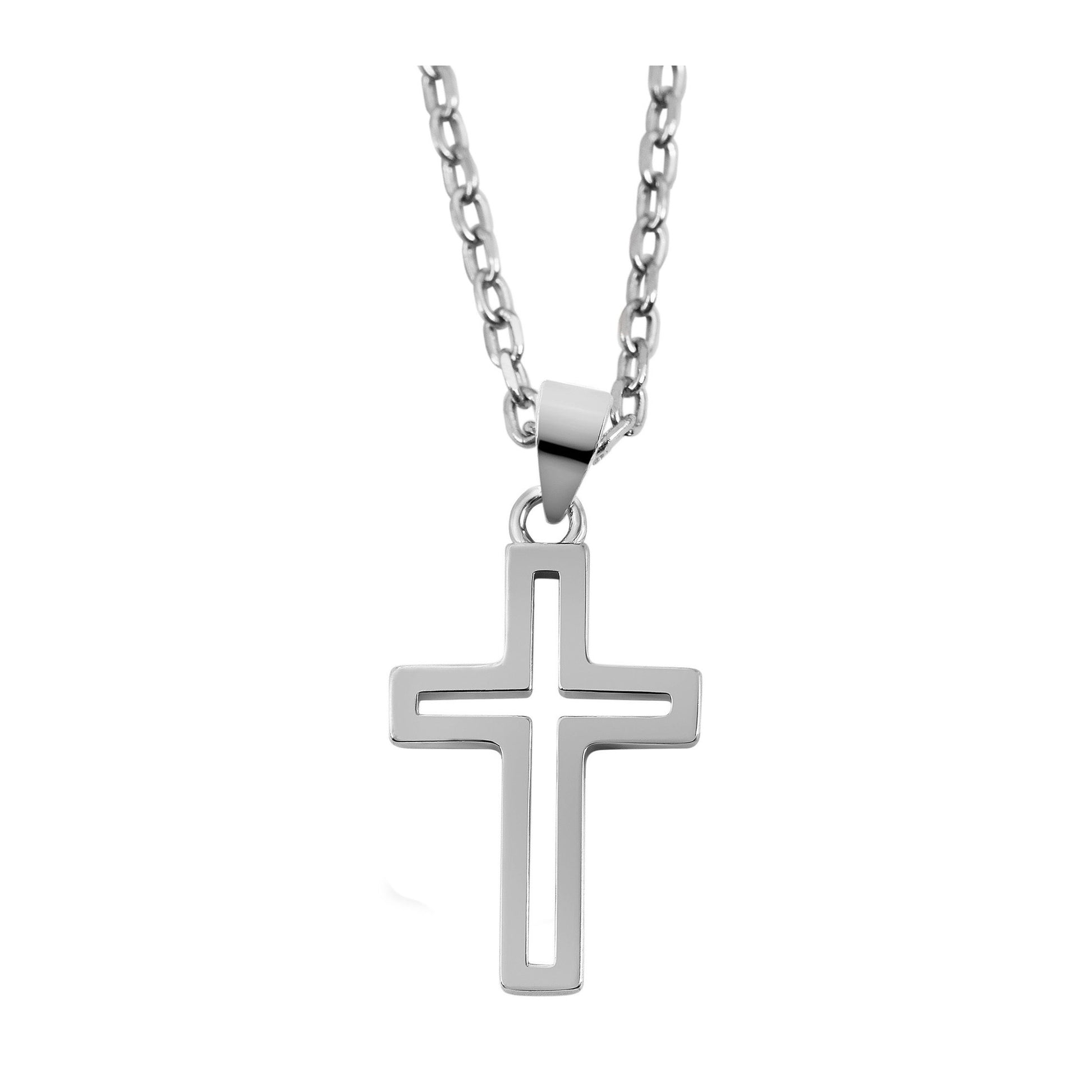 Unisex Anhänger – Kreuz Kreuzanhänger aus 925 Silber