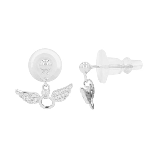 Damen Ohrringe – Ohrstecker aus 925 Silber mit Zirkonia