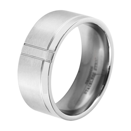Damen Ring aus Edelstahl