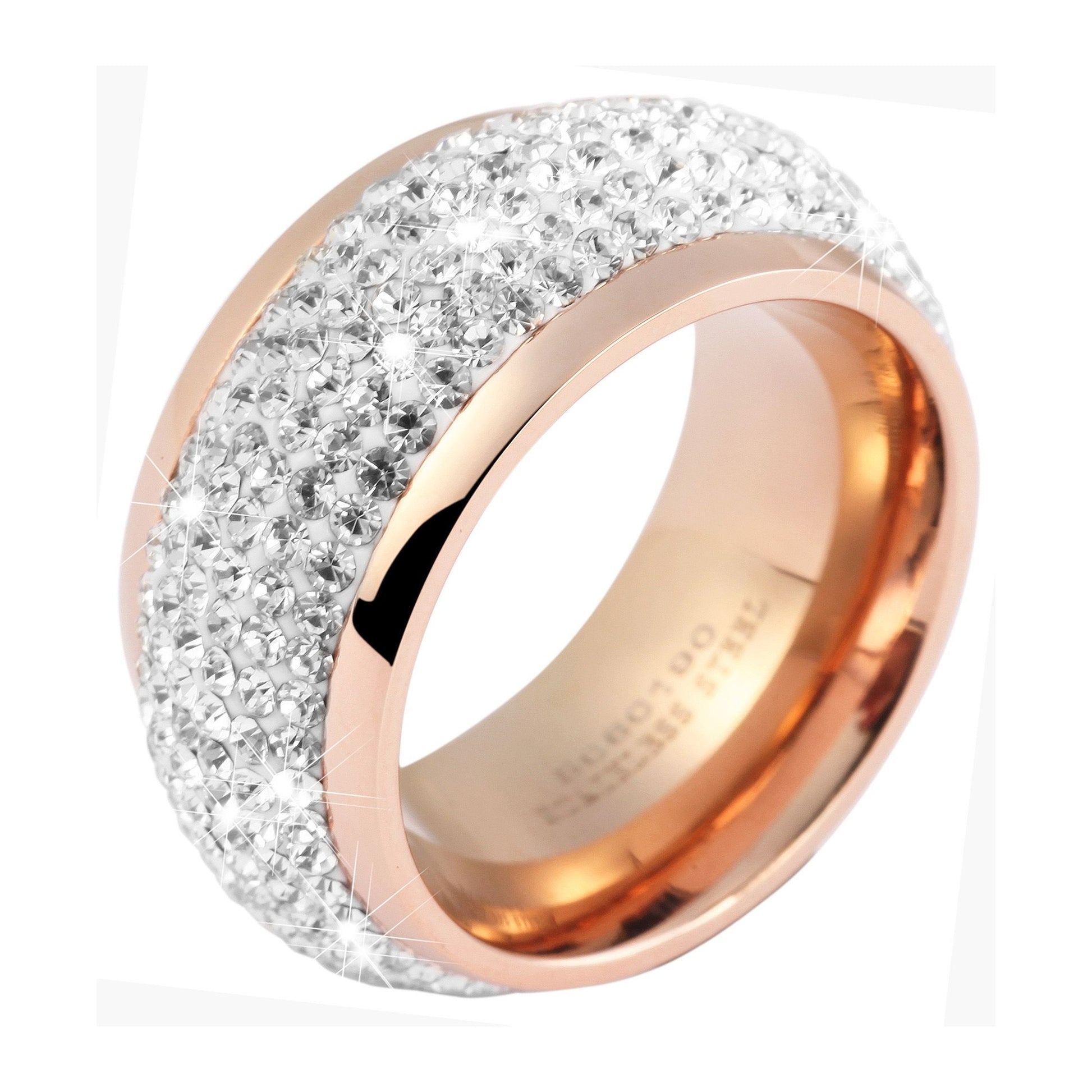 Damen Ring aus Edelstahl