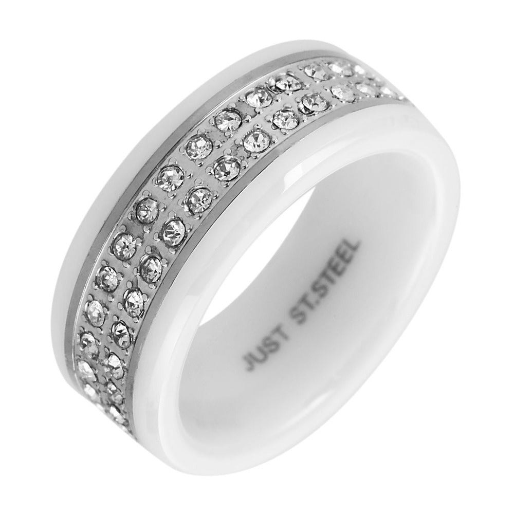 Damen Ring aus Edelstahl