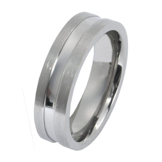 Unisex Ring aus Titan