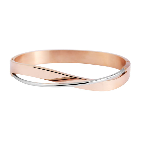 Damen Armband – Armreif aus Edelstahl Ø 6,0 cm cm