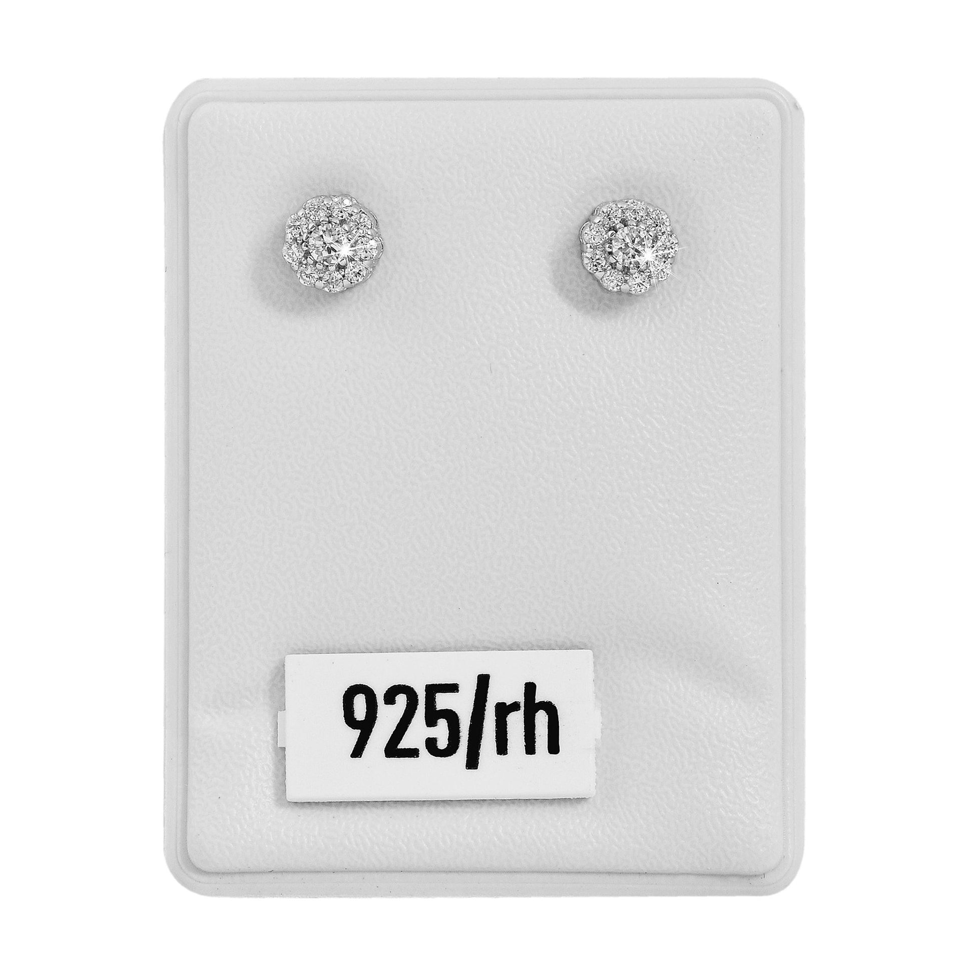 Damen Ohrringe – Ohrstecker aus 925 Silber mit Zirkonia