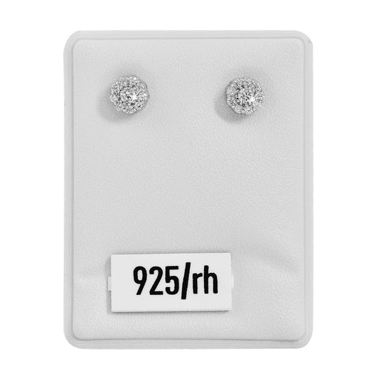 Damen Ohrringe – Ohrstecker aus 925 Silber mit Zirkonia