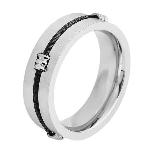 Herren Ring aus Edelstahl