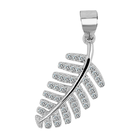 Damen Anhänger aus 925 Silber mit Zirkonia
