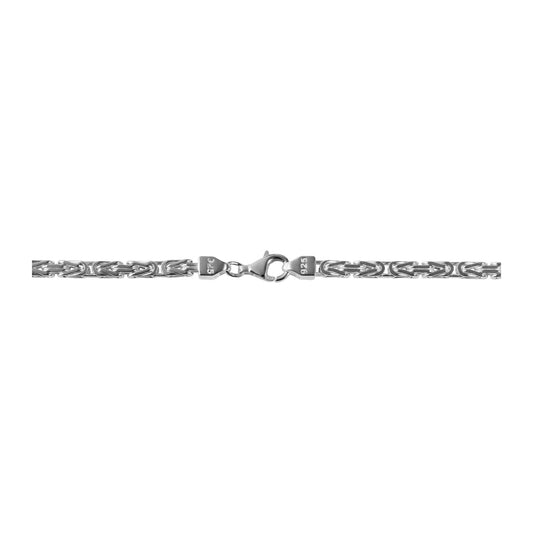 Unisex Halskette – Königskette aus 925 Silber 50 cm