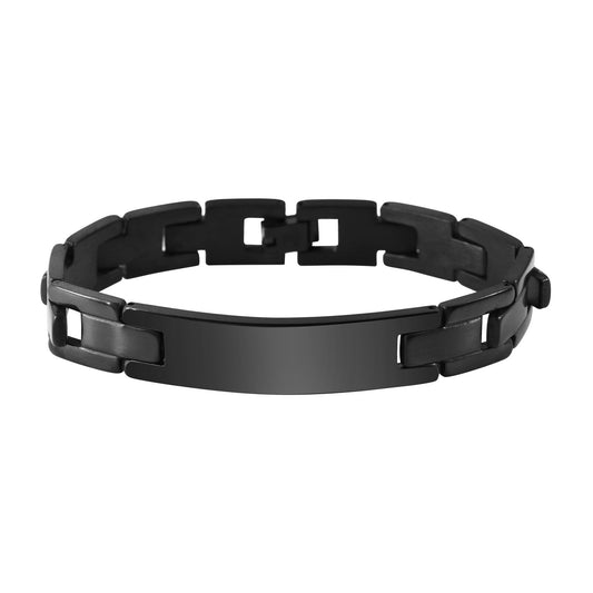 Unisex Armband – Gliederarmband aus Edelstahl 19,5 cm