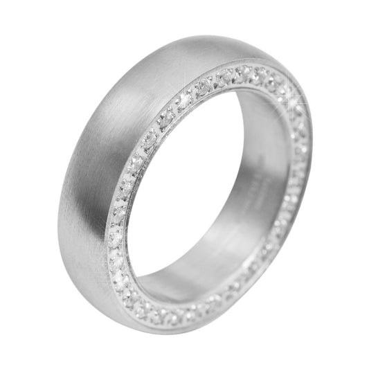 Damen Ring aus Edelstahl