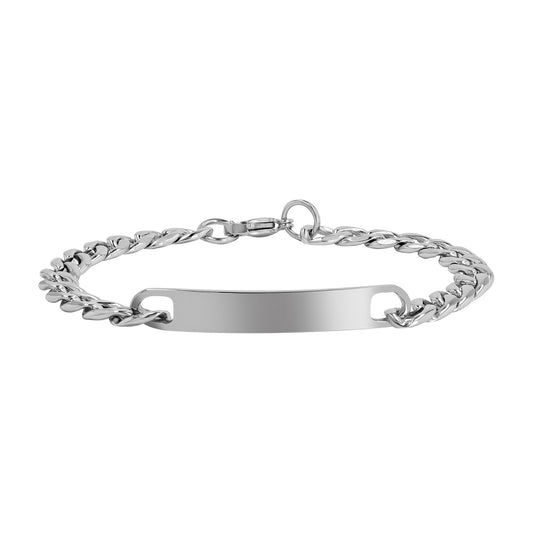 Unisex Armband – Panzerarmband aus Edelstahl 19 cm