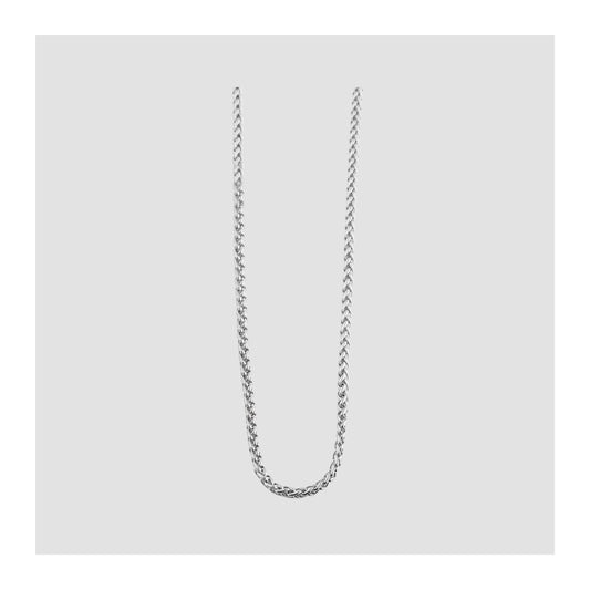 Unisex Halskette – Kordelkette aus Edelstahl