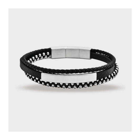 Unisex Armband aus Leder 21+1 cm
