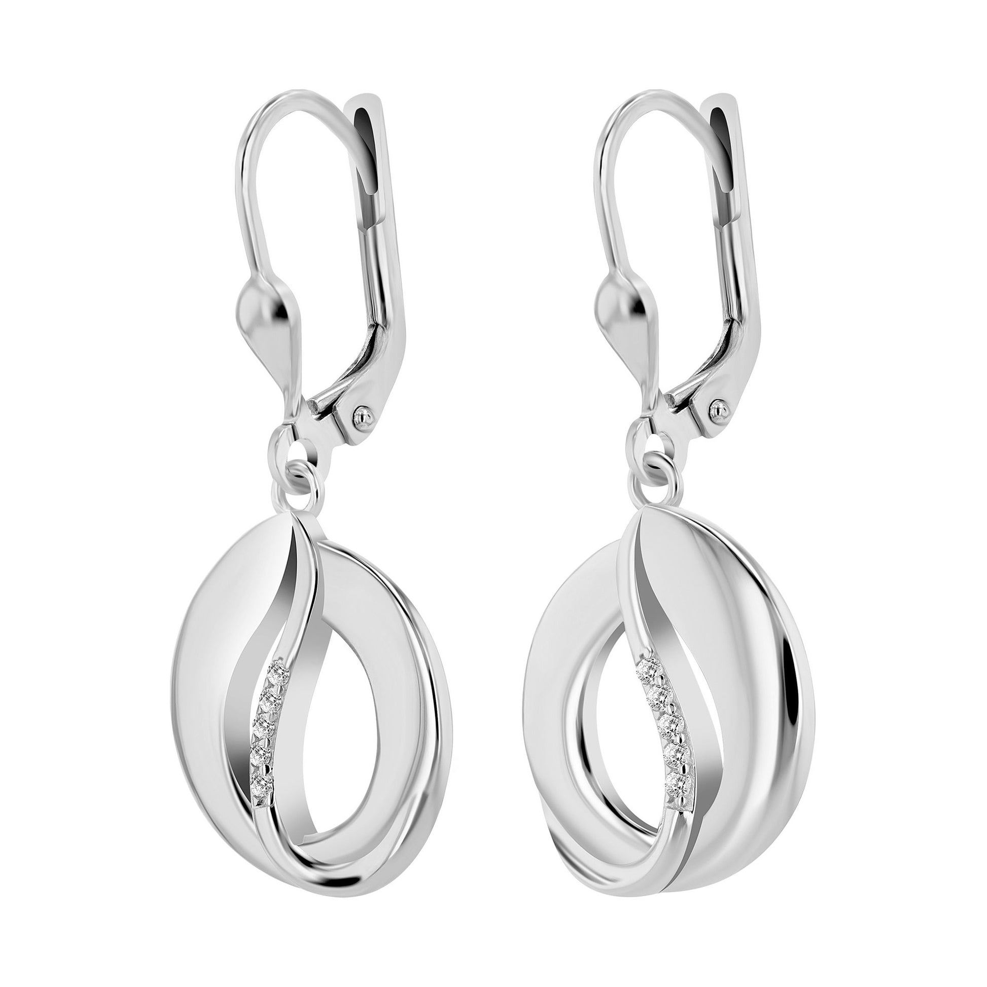 Damen Anhänger aus 333 Gold mit Zirkonia