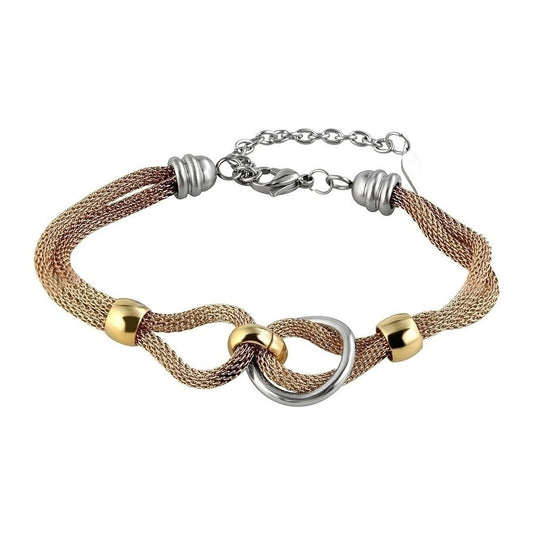 Damen Armband aus Edelstahl 24 cm