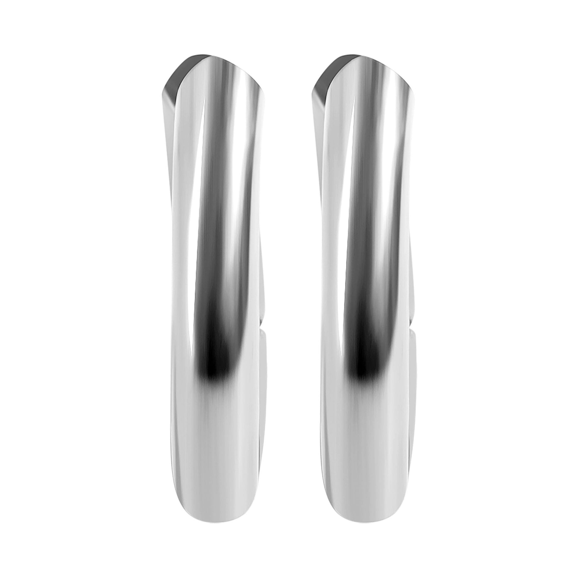 Damen Ohrringe – Creole aus Edelstahl