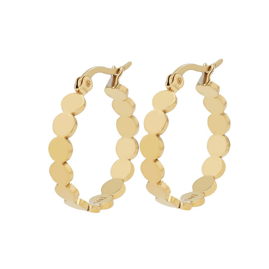 Damen Ohrringe – Creole aus Edelstahl