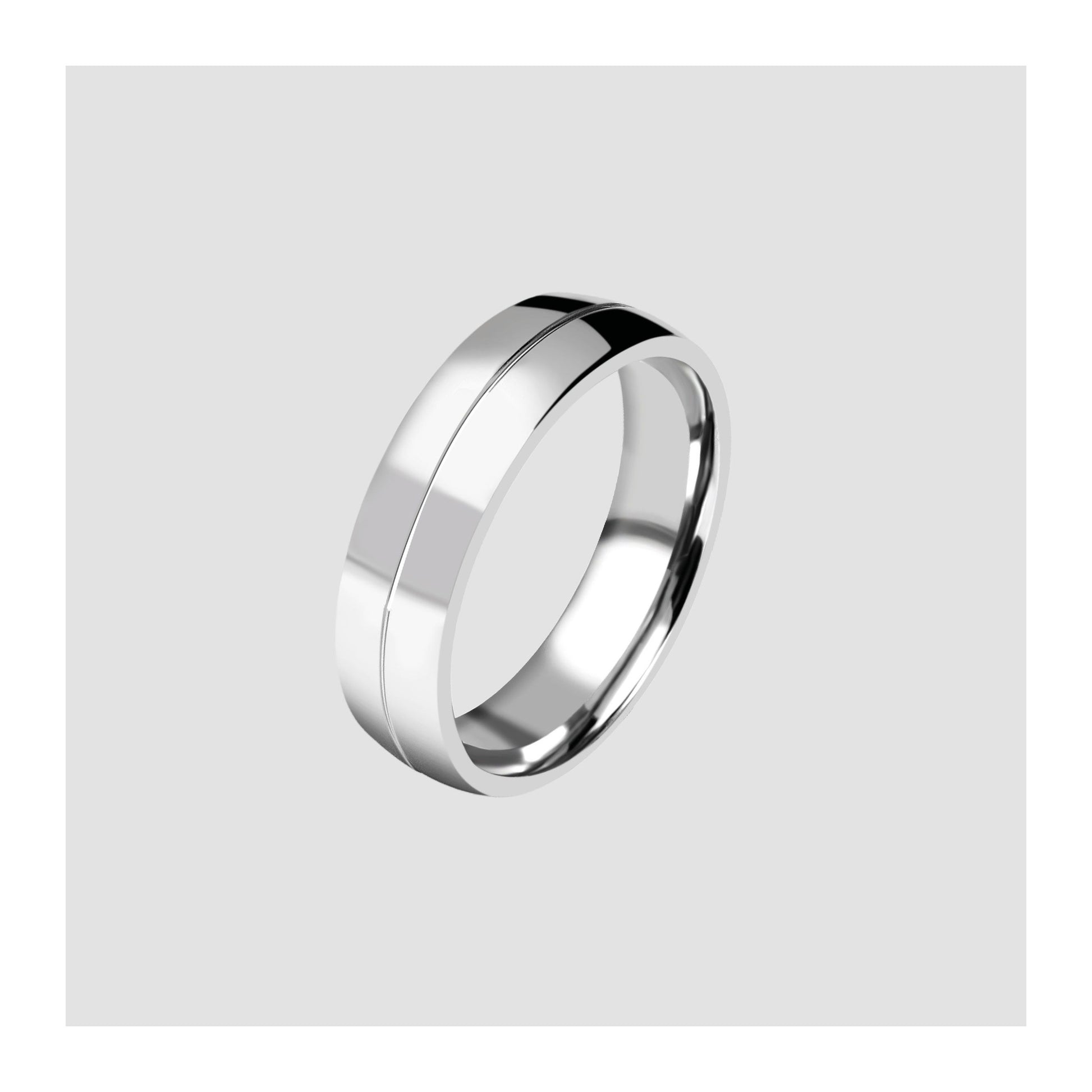 Herren Ring aus Edelstahl