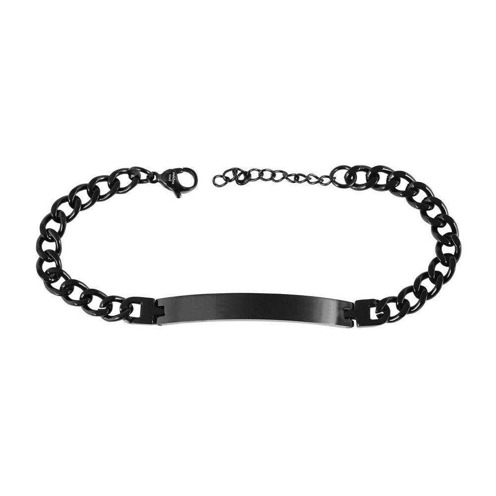 Unisex Armband – Panzerarmband aus Edelstahl 21 cm