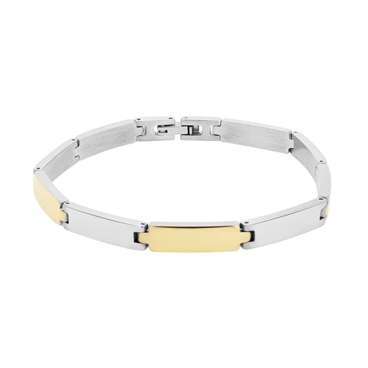Unisex Armband – Gliederarmband aus Edelstahl 21 cm