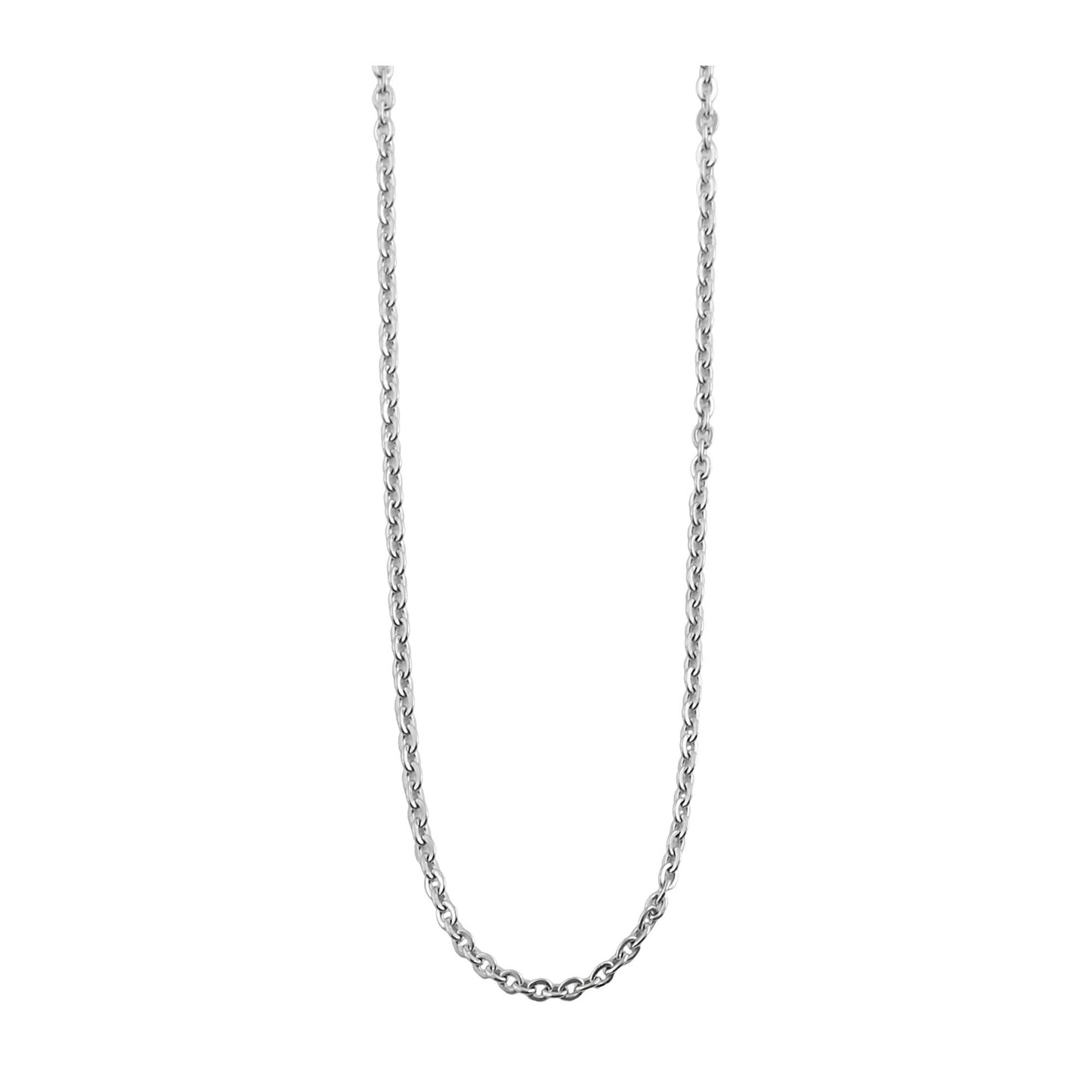 Unisex Halskette – Ankerkette aus Edelstahl 90 cm