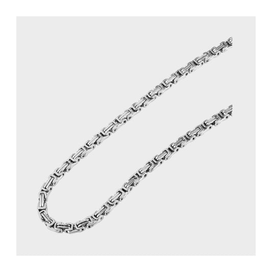 Unisex Halskette – Königskette aus Edelstahl 55 cm