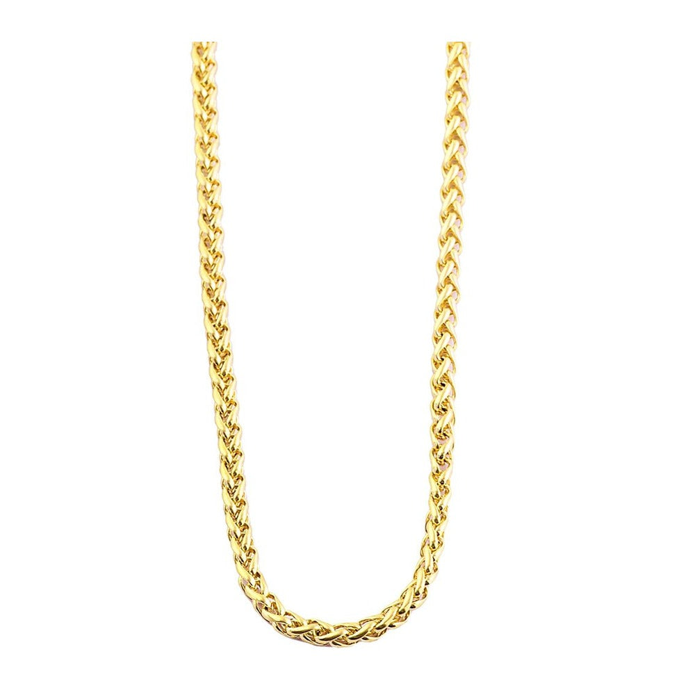 Unisex Halskette – Kordelkette aus Edelstahl