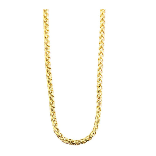 Unisex Halskette – Kordelkette aus Edelstahl