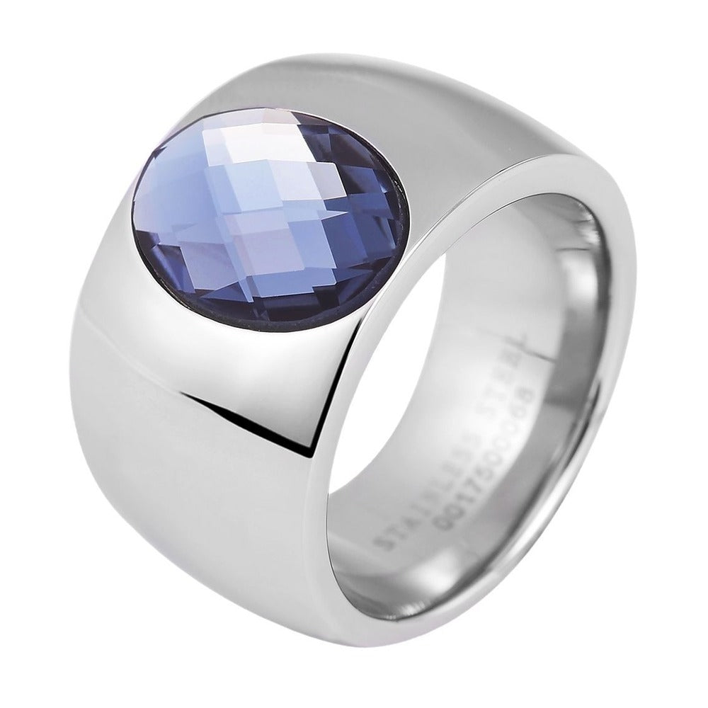 Damen Ring aus Edelstahl