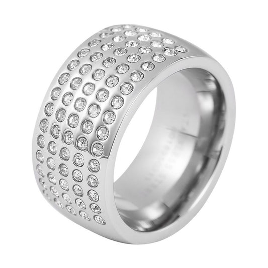 Damen Ring aus Edelstahl