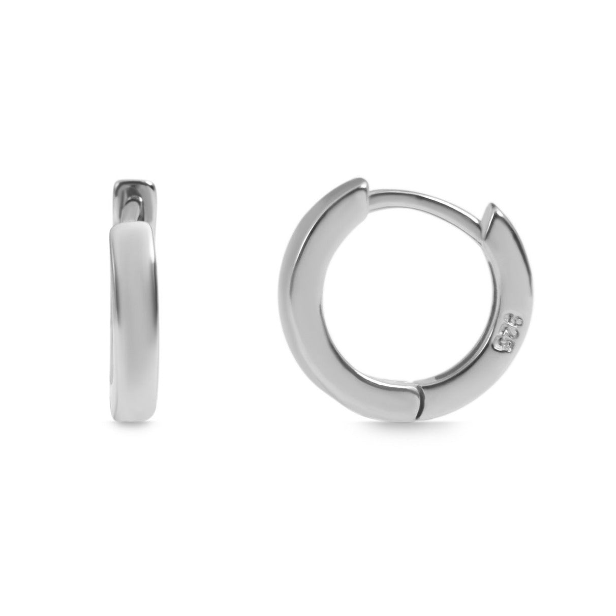 Damen Ohrringe – Klappcreole aus 925 Silber