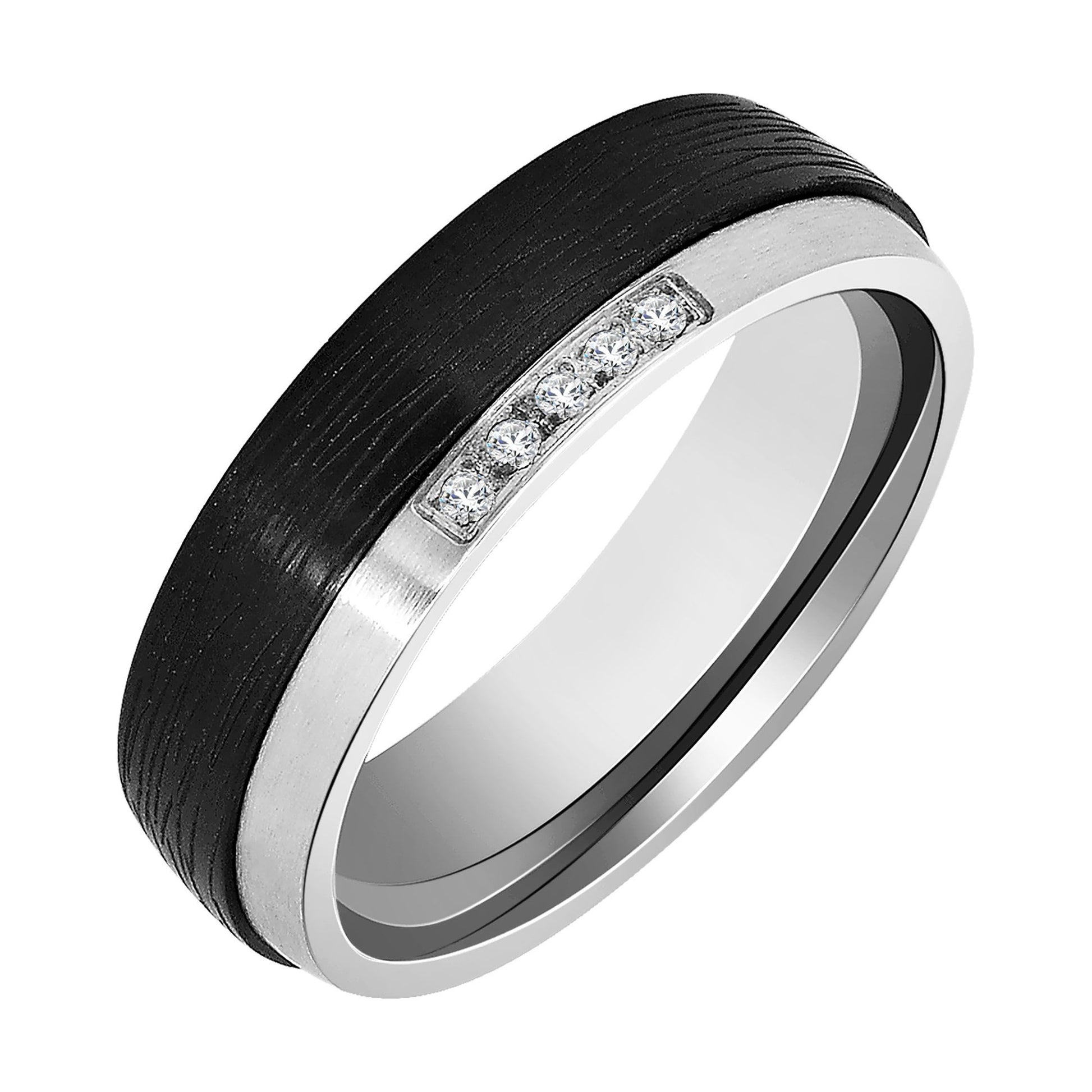 Damen Ring aus Edelstahl