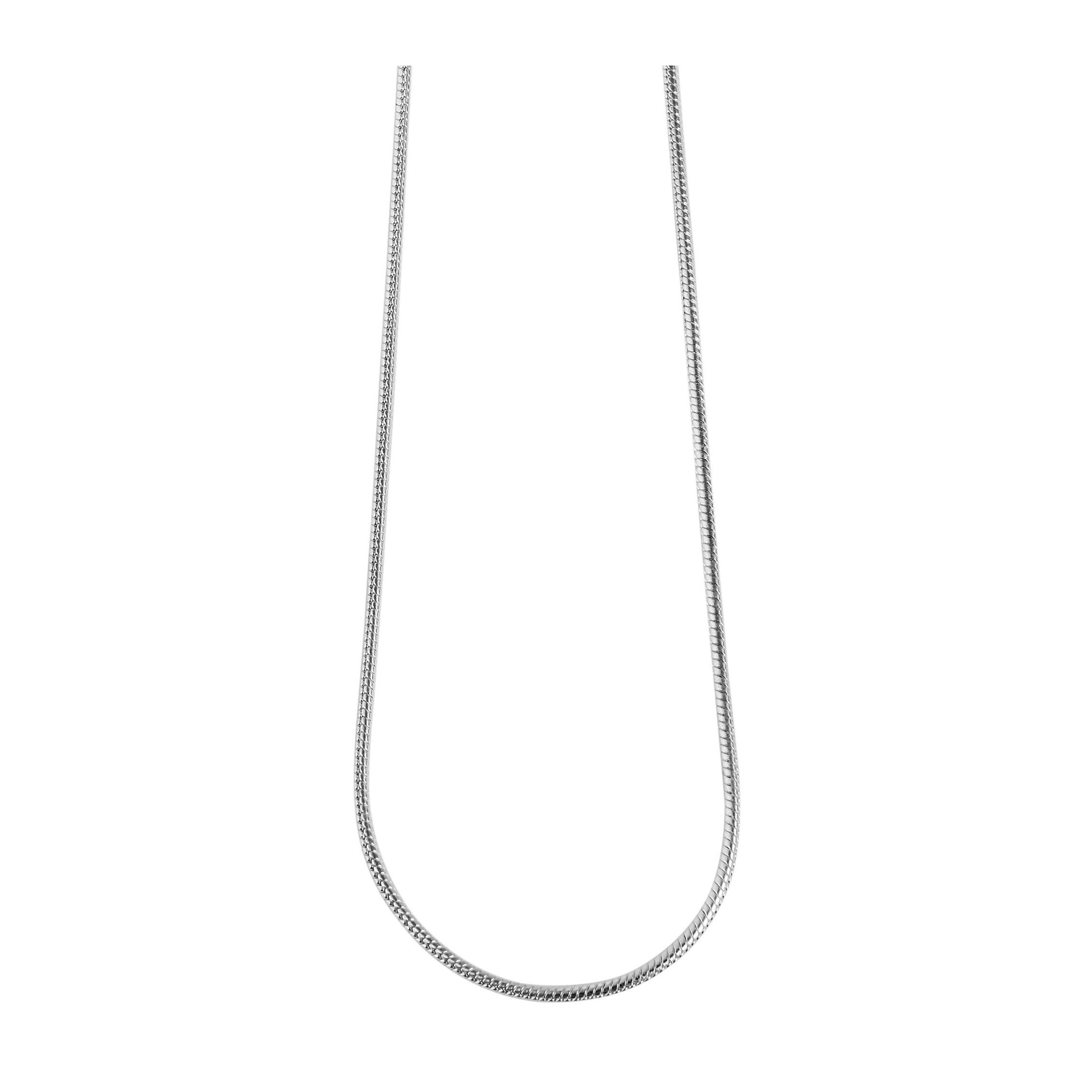 Unisex Halskette – Schlangenkette aus Edelstahl 60 cm