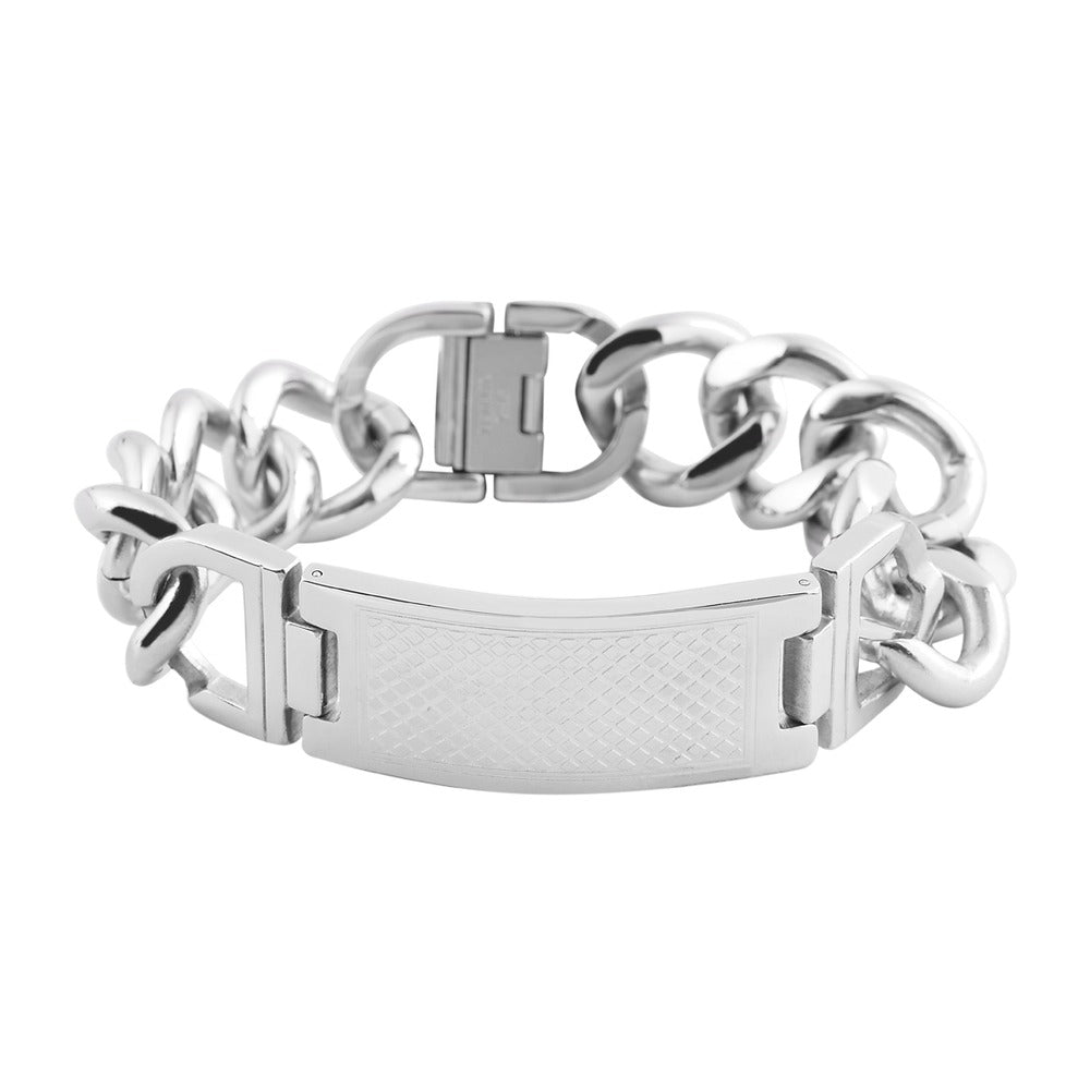 Damen Armband aus Edelstahl 21 cm
