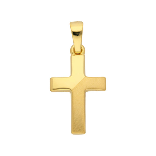 Adelia´s 585 Gold Kreuz Anhänger