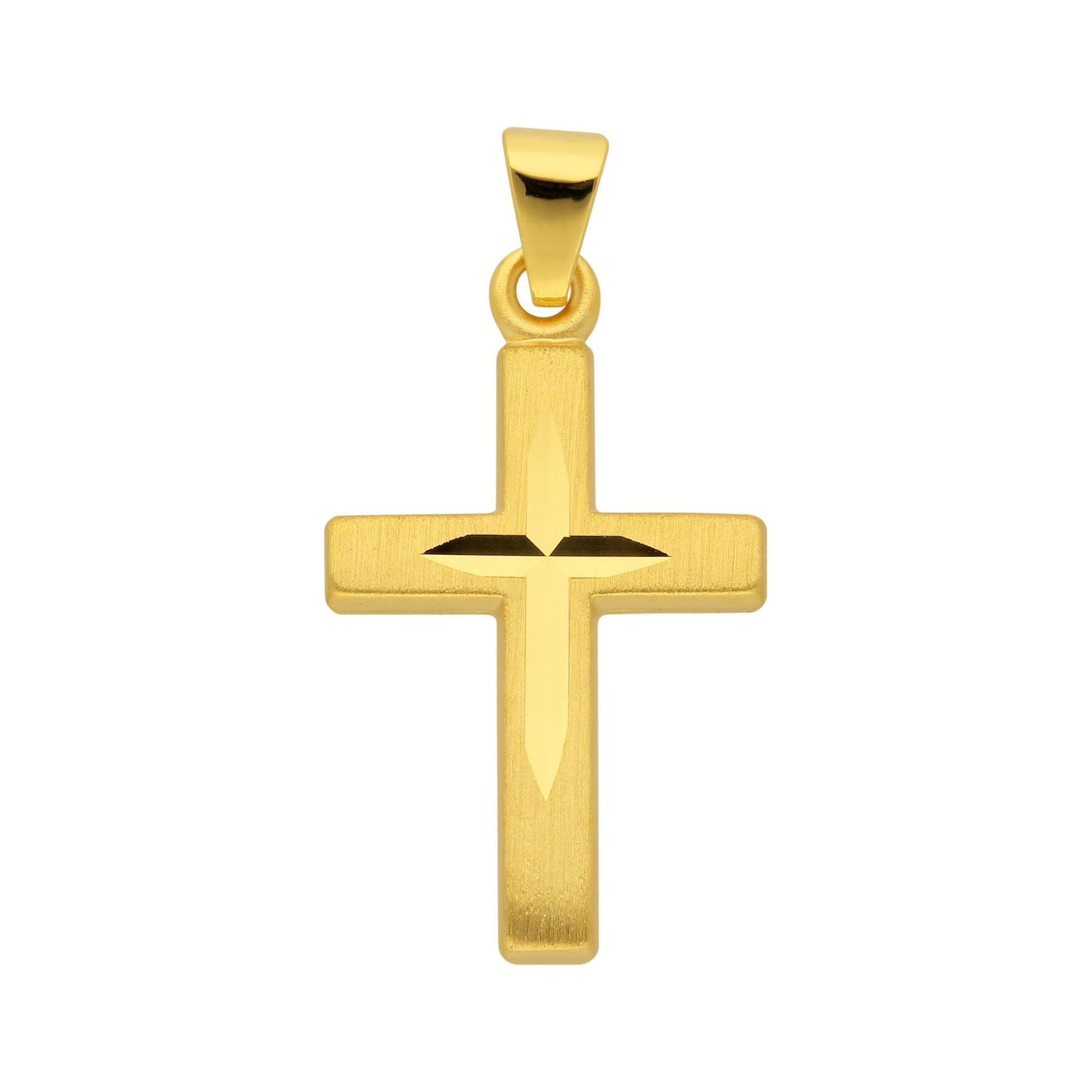 Adelia´s 333 Gold Kreuz Anhänger