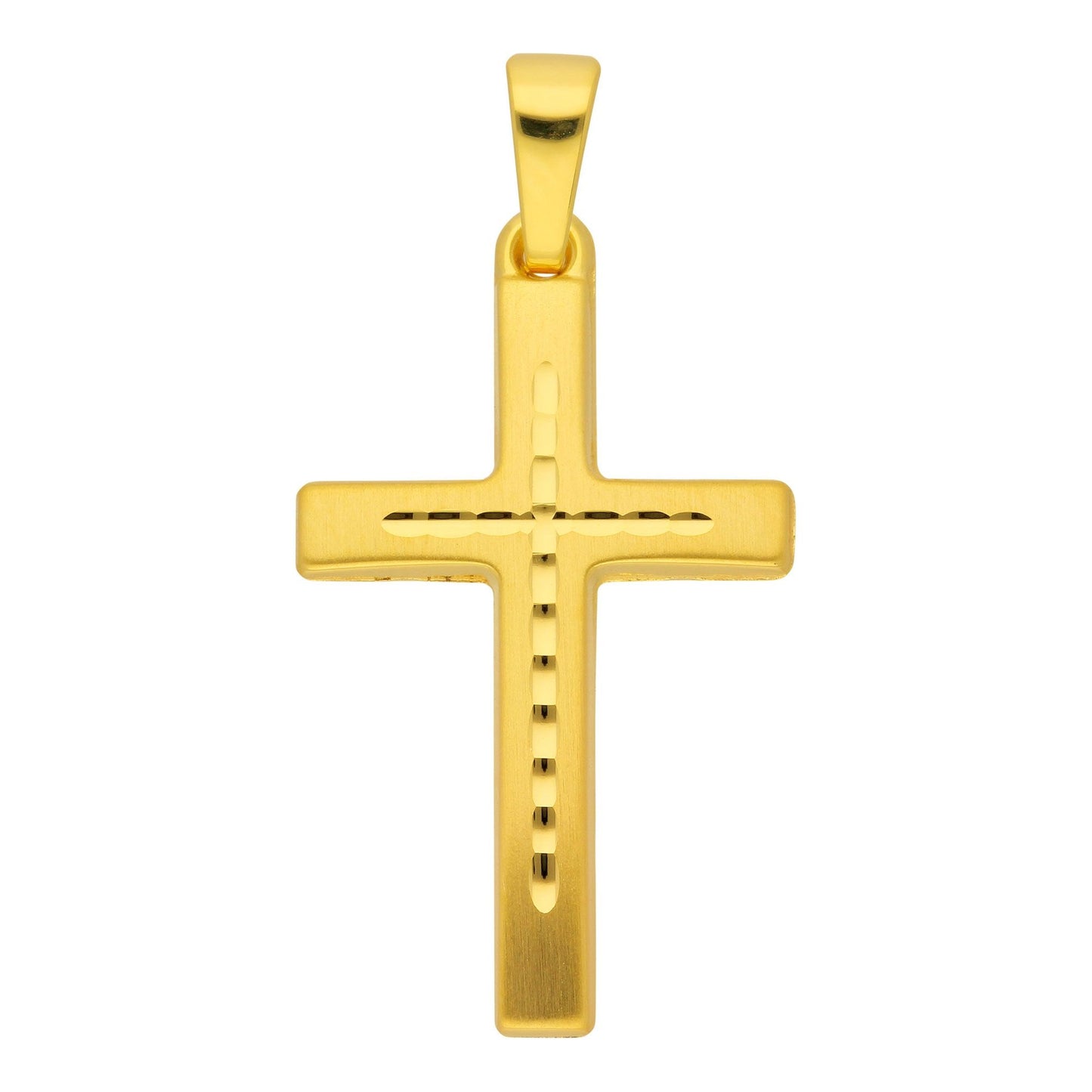 Adelia´s 585 Gold Kreuz Anhänger